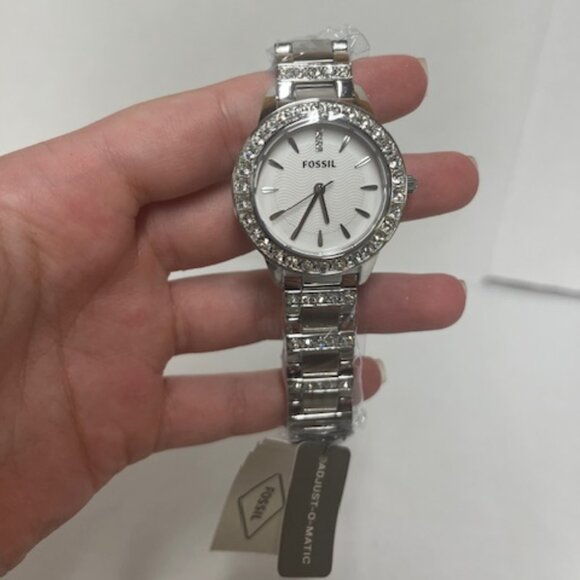 Fossil Jesse Three-Hand Stainless Steel Watch ES2362- NEW - Picture 1 of 7